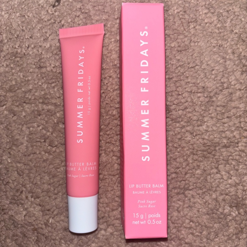 Summer Fridays Lip Butter Balm - Pink Sugar